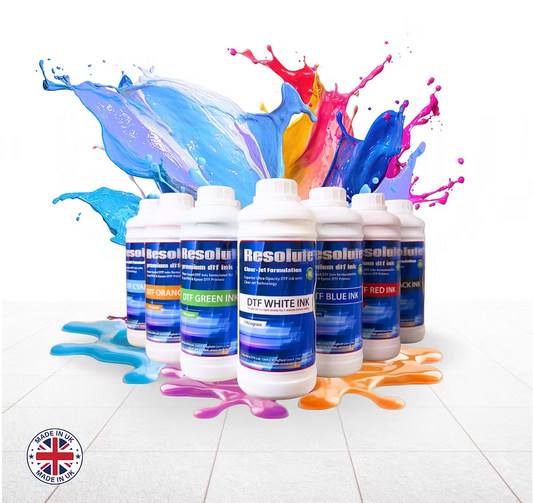 DTF Ink - Resolute Premium Made in the UK